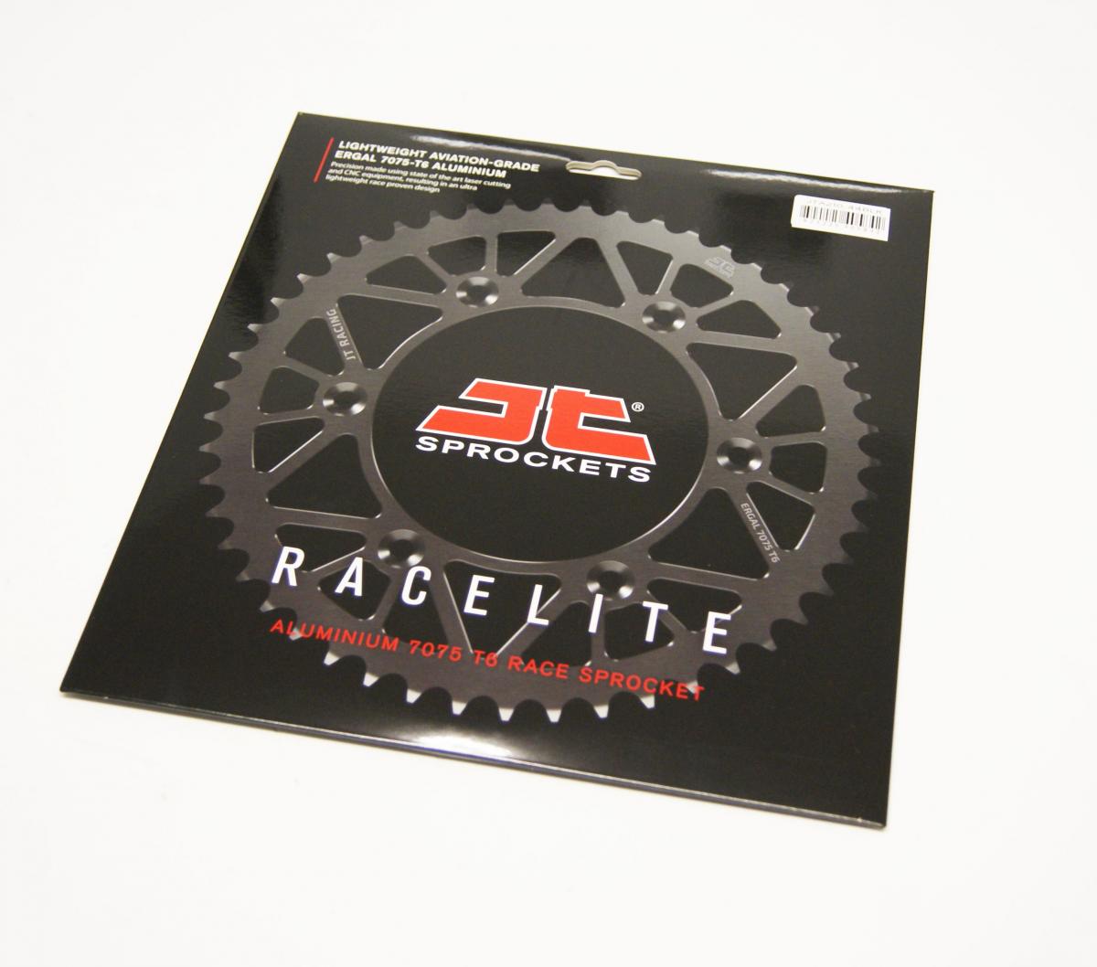 REAR SPROCKET JT RACERLITE BLACK, JT JTA210.44BLK 7075-T6 Aluminium thumbnail 3