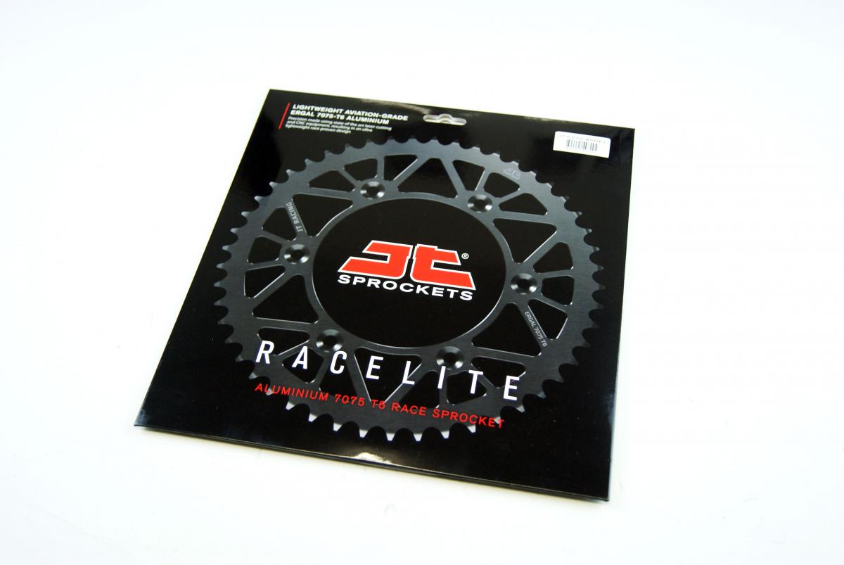 REAR SPROCKET JT RACERLITE RED, JT JTA210.45RED 7075-T6 Aluminium thumbnail 3