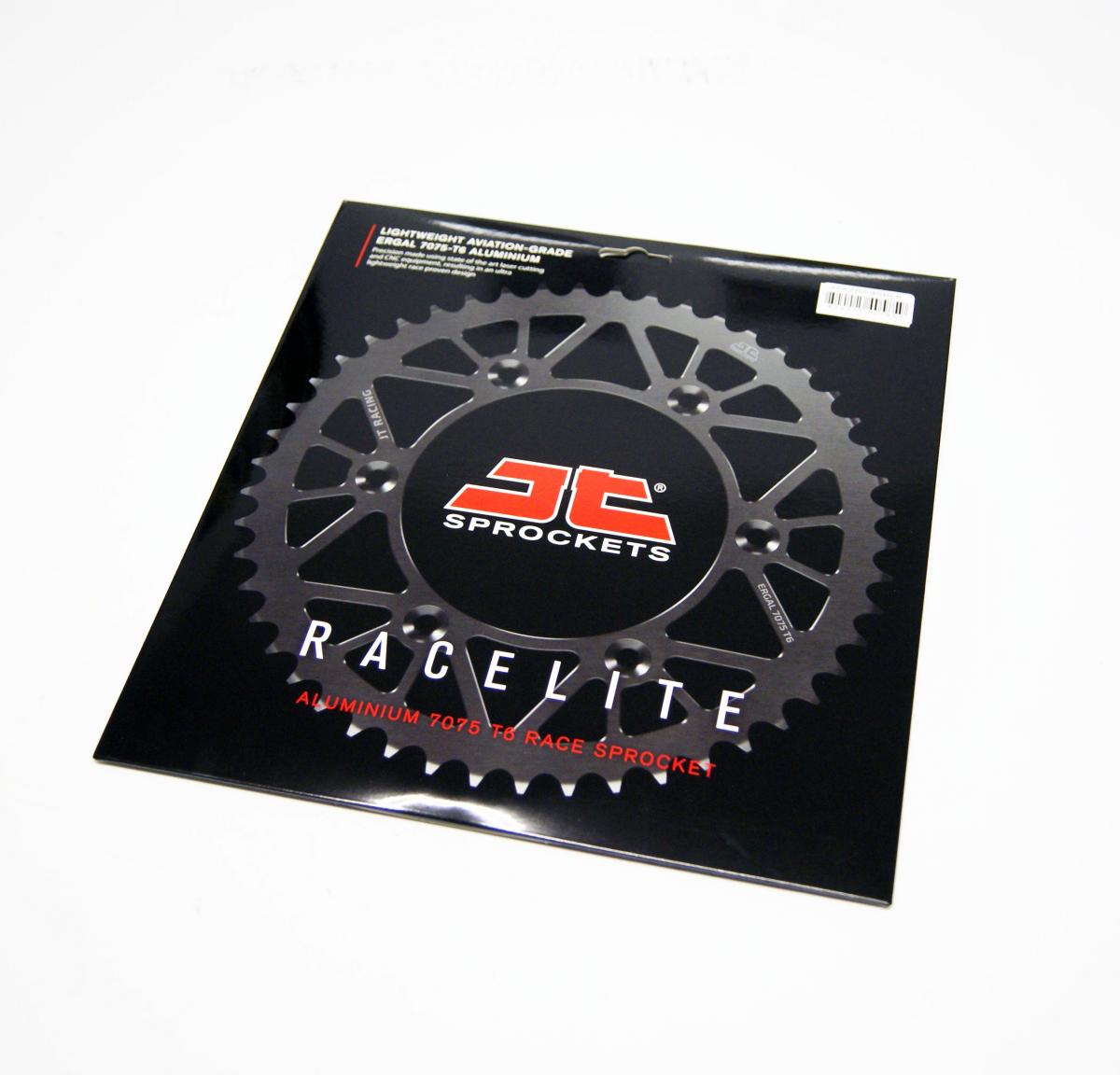 REAR SPROCKET JT RACERLITE BLACK, JT JTA210.45BLK 7075-T6 Aluminium thumbnail 3