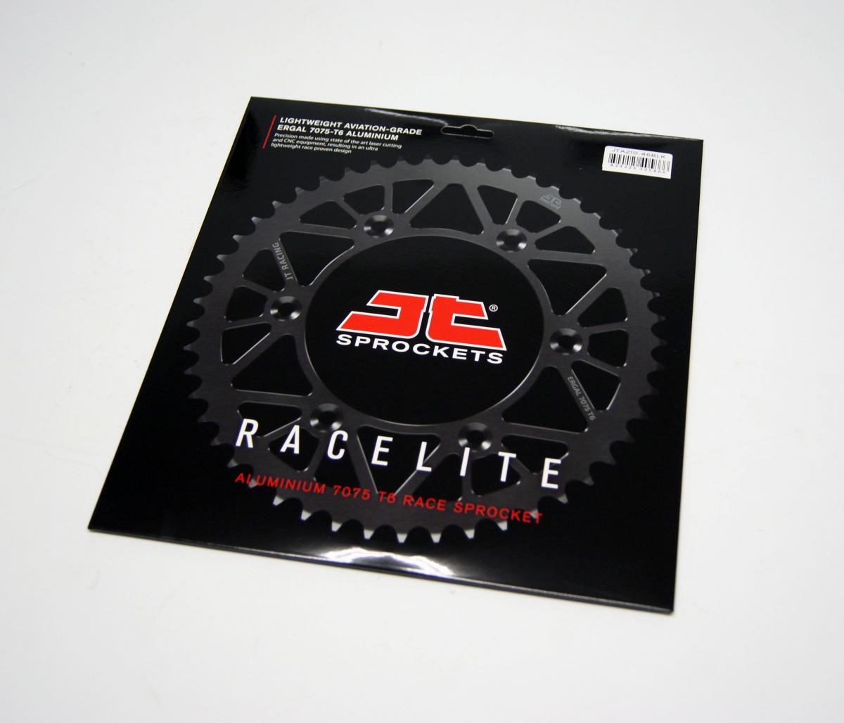 REAR SPROCKET JT RACERLITE BLACK, JT JTA210.46BLK 7075-T6 Aluminium thumbnail 3