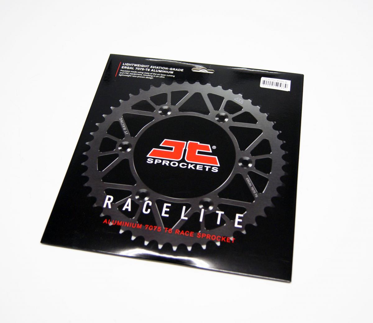 REAR SPROCKET JT RACERLITE BLACK, JT JTA210.49BLK 7075-T6 Aluminium thumbnail 3