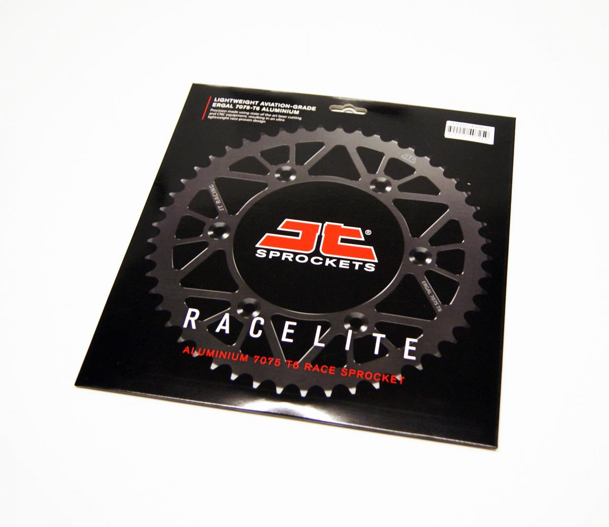 REAR SPROCKET JT RACERLITE RED, JT JTA210.49RED 7075-T6 Aluminium thumbnail 3