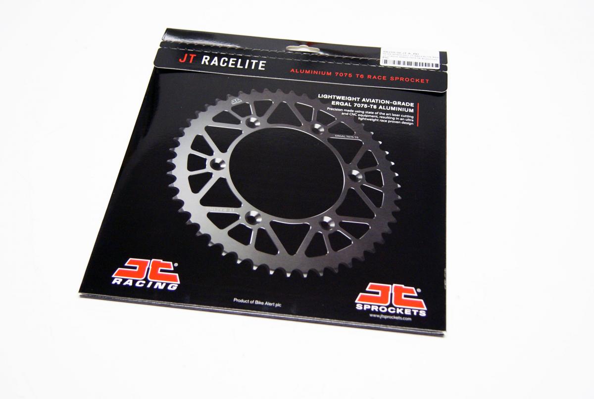 REAR SPROCKET JT RACERLITE RED, JT JTA210.50RED 7075-T6 Aluminium thumbnail 3