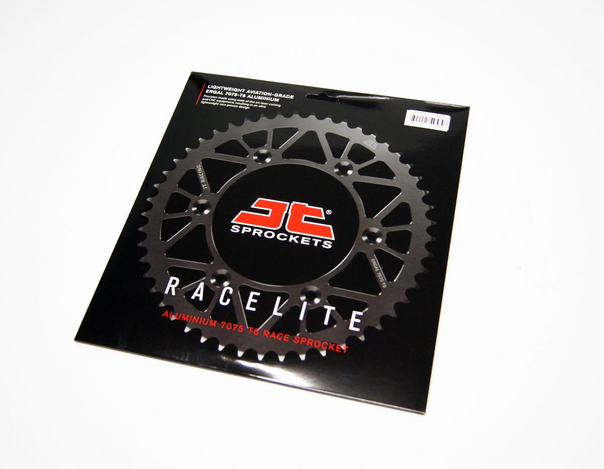 REAR SPROCKET JT RACERLITE BLACK, JT JTA210.50BLK 7075-T6 Aluminium thumbnail 3