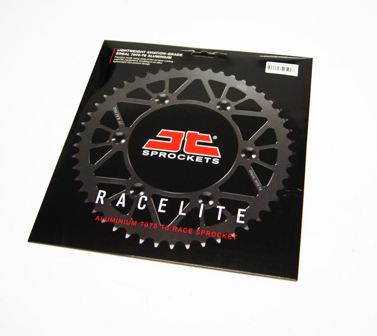 REAR SPROCKET JT RACERLITE BLACK, JT JTA210.53BLK 7075-T6 Aluminium thumbnail 3