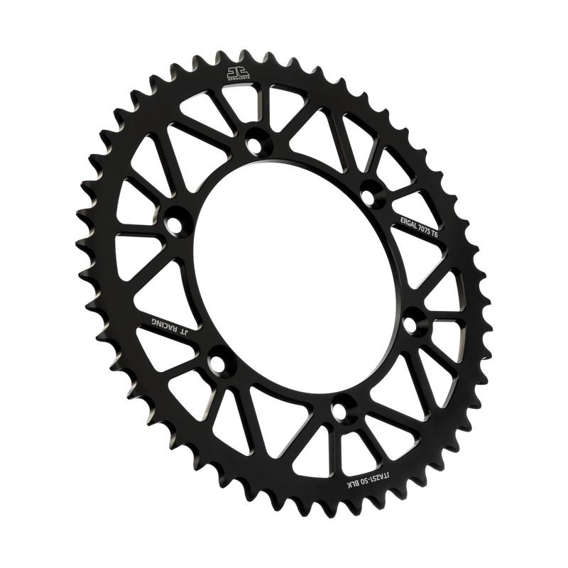 REAR SPROCKET ALLOY BLACK 251, JTA251.48BLK 7075-T6 Aluminium, SR251-48 thumbnail 2