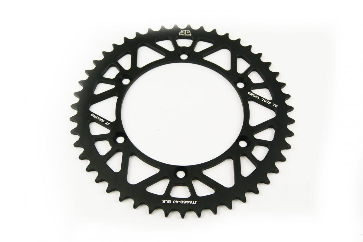REAR SPROCKET ALLOY BLACK 460, JTA460.46BLK 7075-T6 Aluminium thumbnail 2