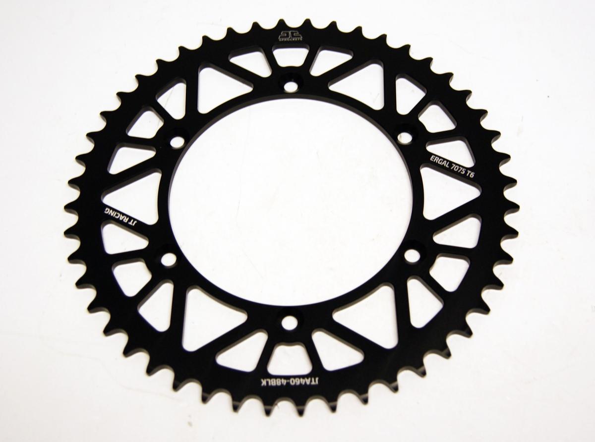 REAR SPROCKET ALLOY BLACK 460, JTA460.48BLK 7075-T6 Aluminium thumbnail 3