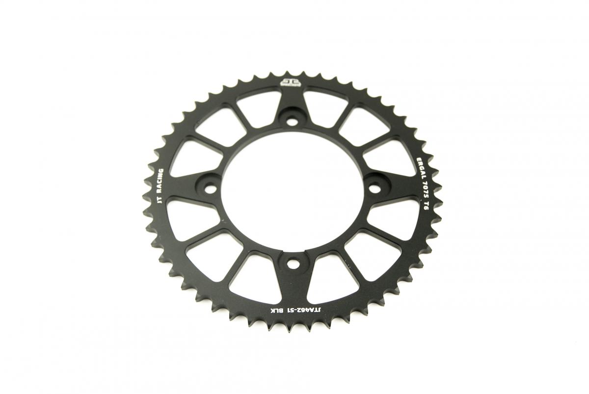 REAR SPROCKET ALLOY BLACK 462, JTA462.51BLK 7075-T6 Aluminium, JTR456 thumbnail 2