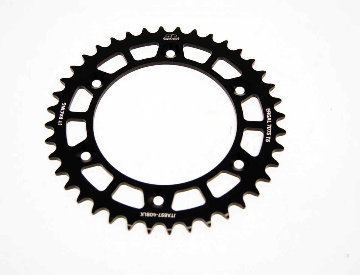REAR SPROCKET JTA478.40BLK ALLOY, CHAIN 520 (7075-T6 Aluminium) thumbnail 2
