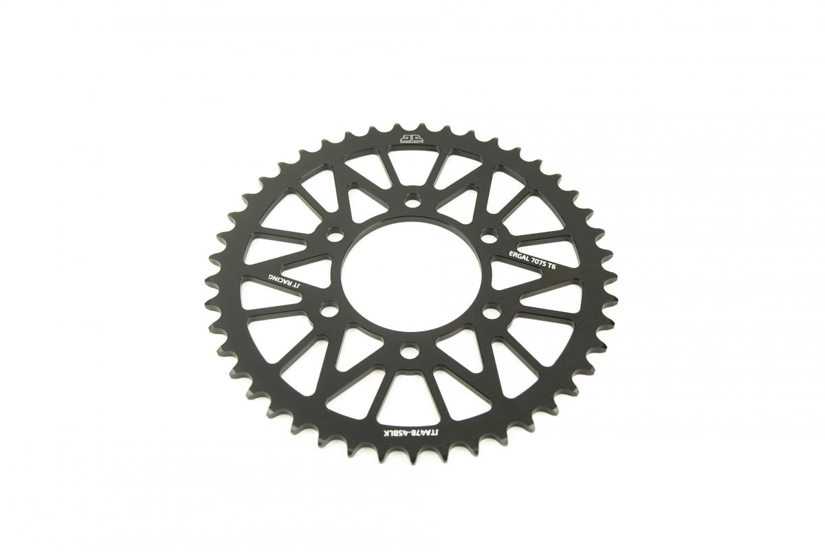 REAR SPROCKET JTA478.45BLK ALLOY, CHAIN 520 (7075-T6 Aluminium) thumbnail 2