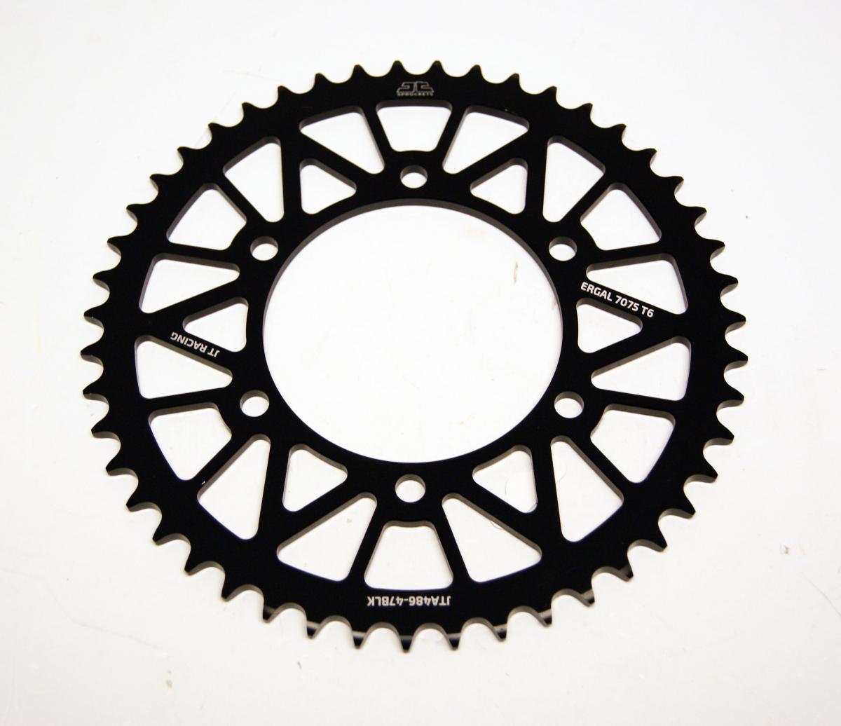 REAR SPROCKET ALLOY JTA486.47BLK, HONDA ROAD JT thumbnail 2