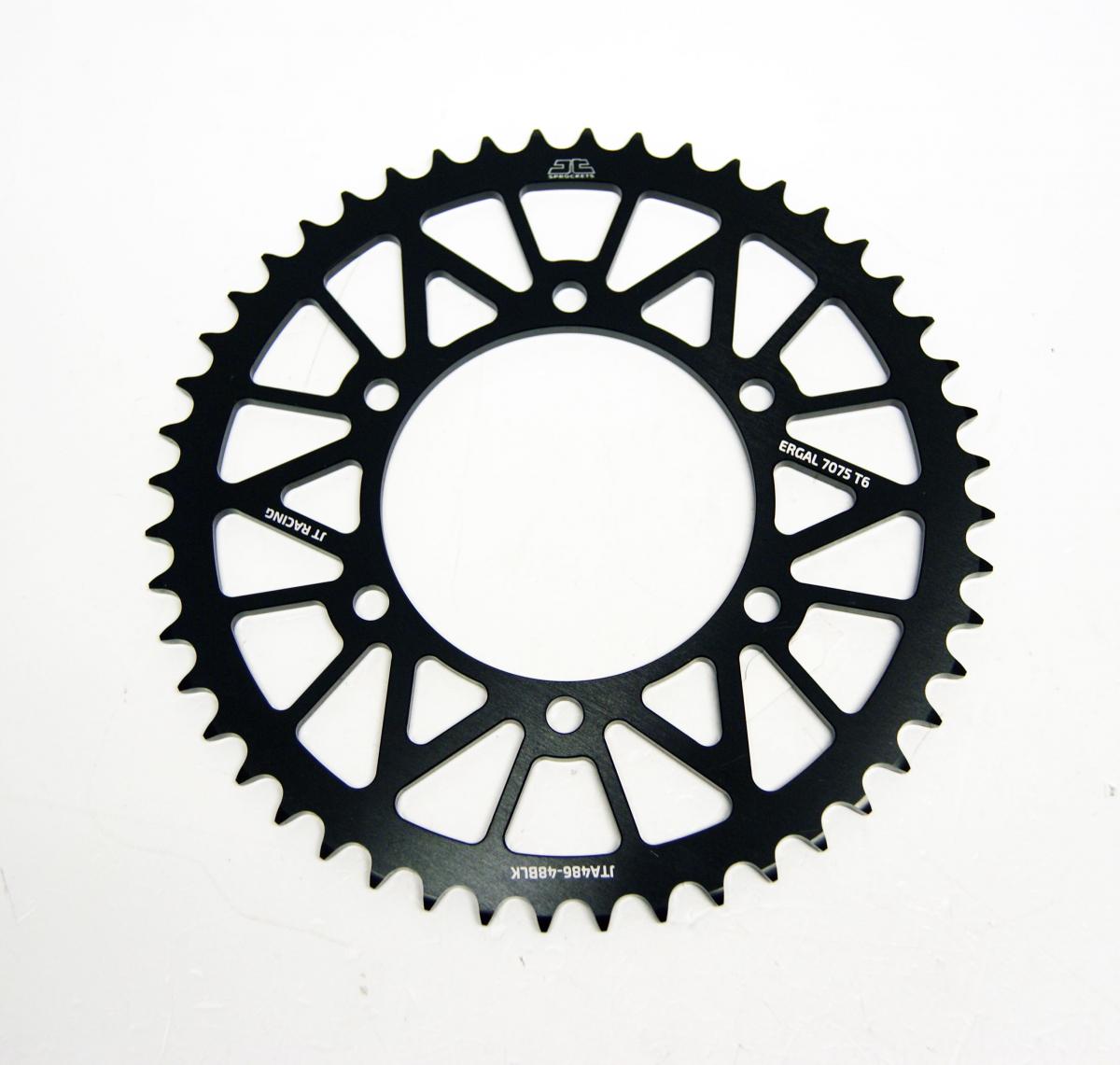 REAR SPROCKET ALLOY JTA486.48BLK, HONDA ROAD JT thumbnail 2