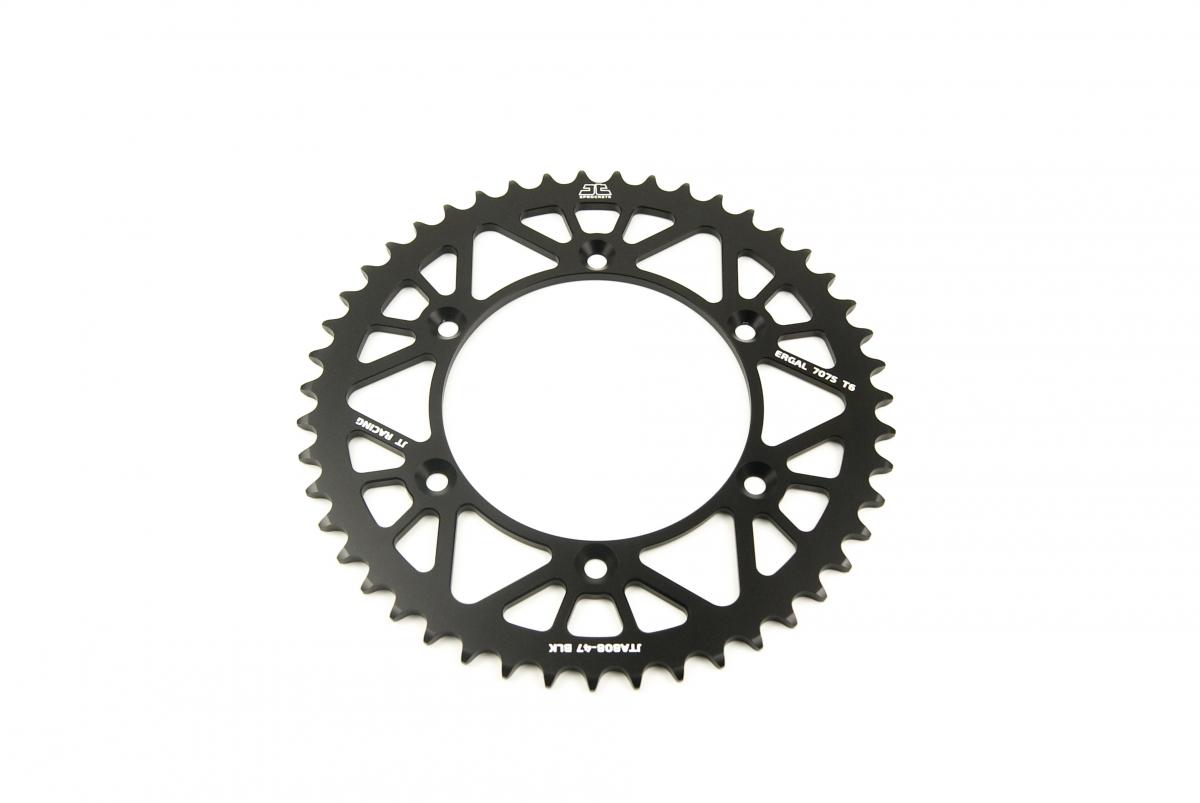 REAR SPROCKET ALLOY BLACK 808, JTA808.47BLK thumbnail 2