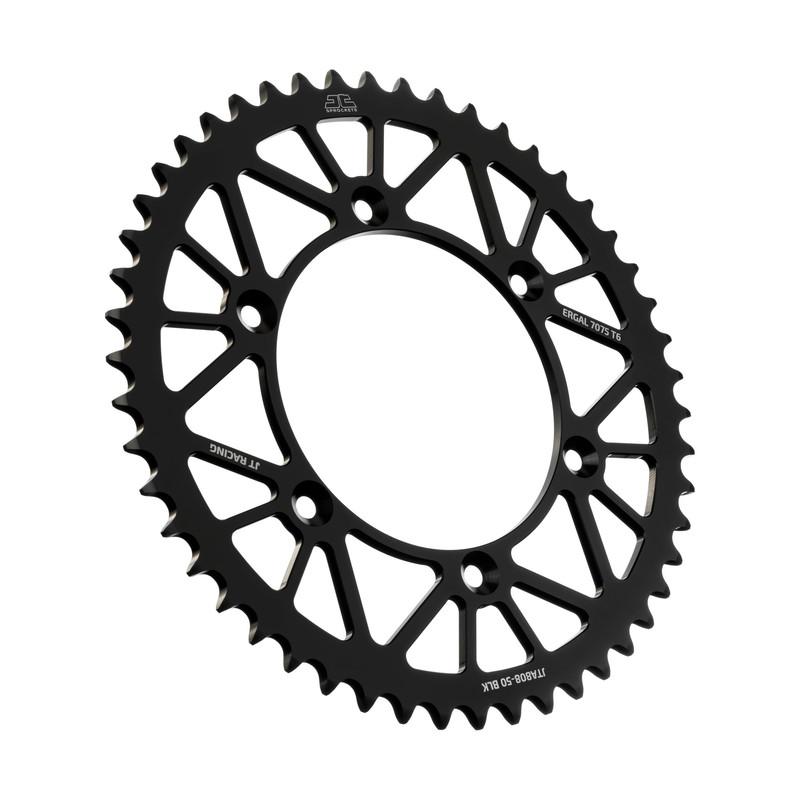 REAR SPROCKET ALLOY BLACK 808, JTA808.49BLK thumbnail 2
