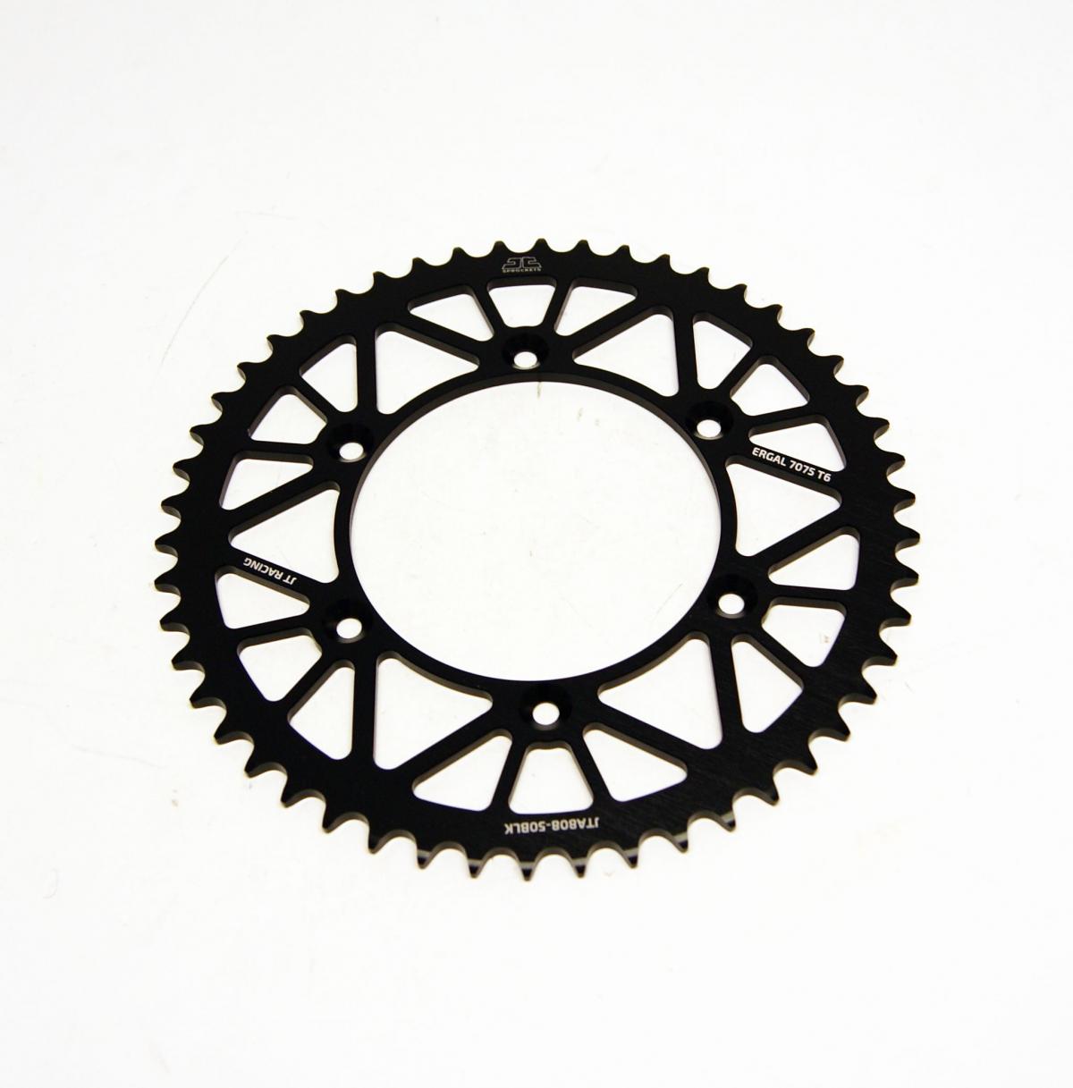 REAR SPROCKET ALLOY BLACK 808, JTA808.50BLK thumbnail 2