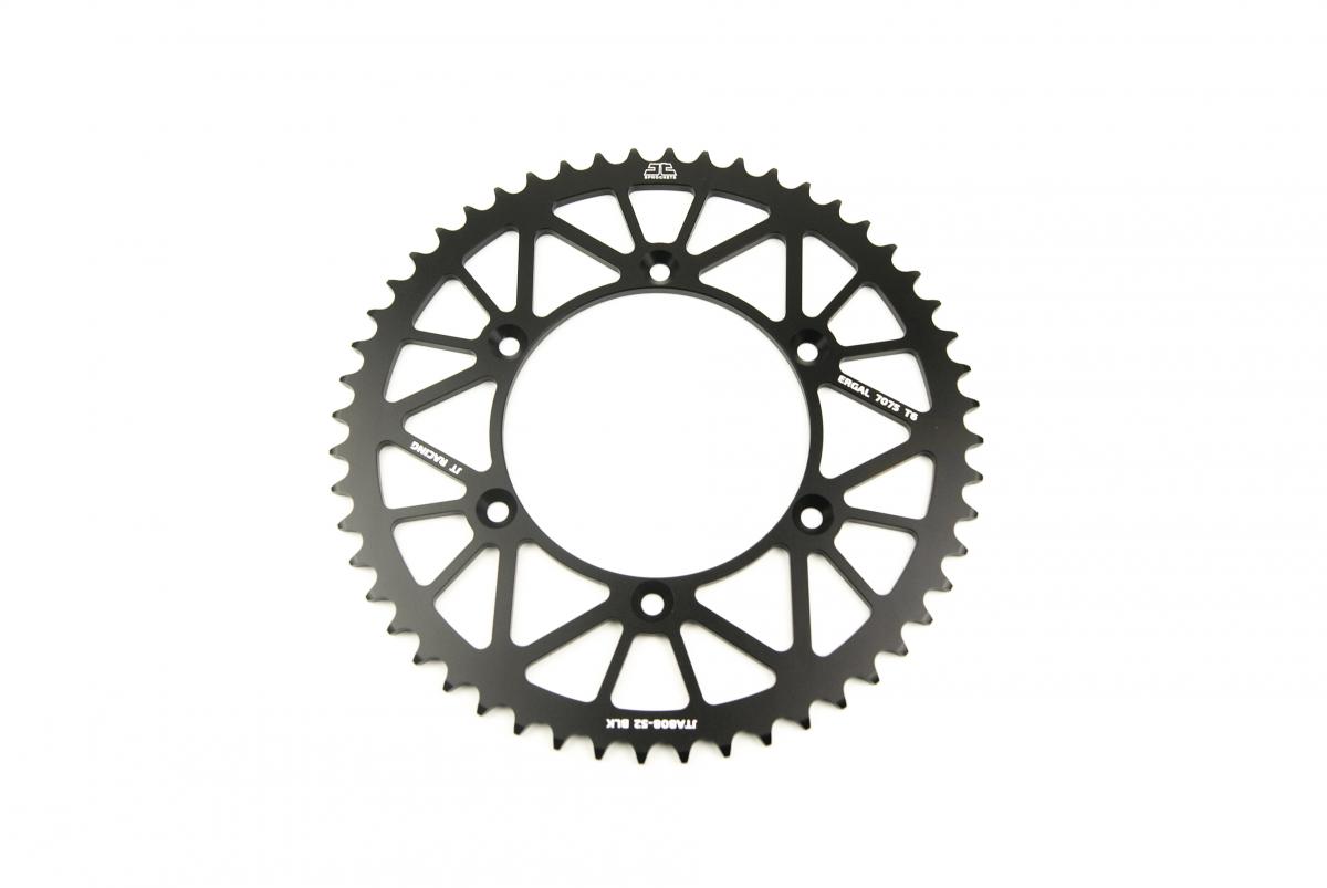 REAR SPROCKET ALLOY BLACK 808, JTA808.52BLK thumbnail 2