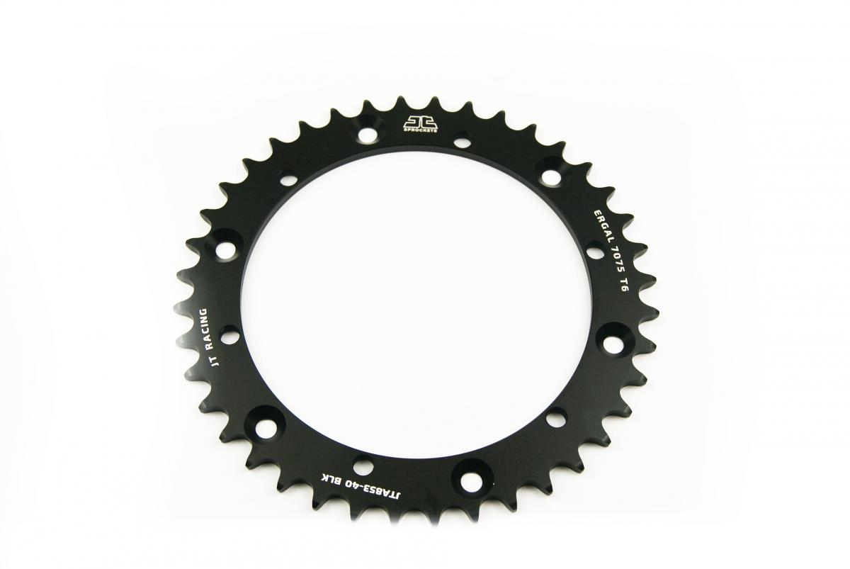 REAR SPROCKET ALLOY BLACK, JTA853.40BLK 7075-T6 Aluminium thumbnail 2