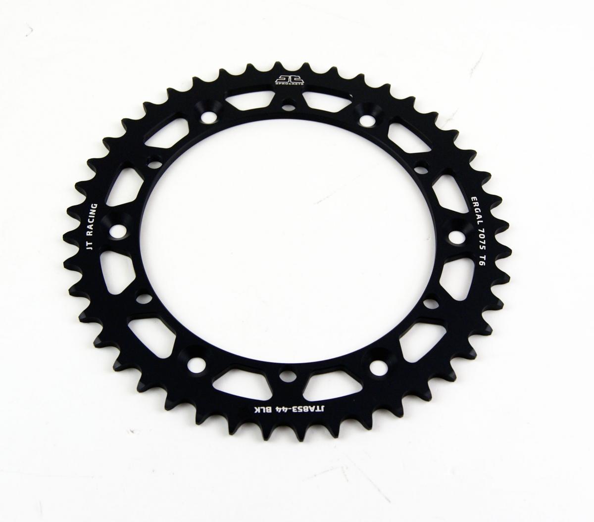 REAR SPROCKET ALLOY BLACK, JTA853.44BLK 7075-T6 Aluminium thumbnail 2