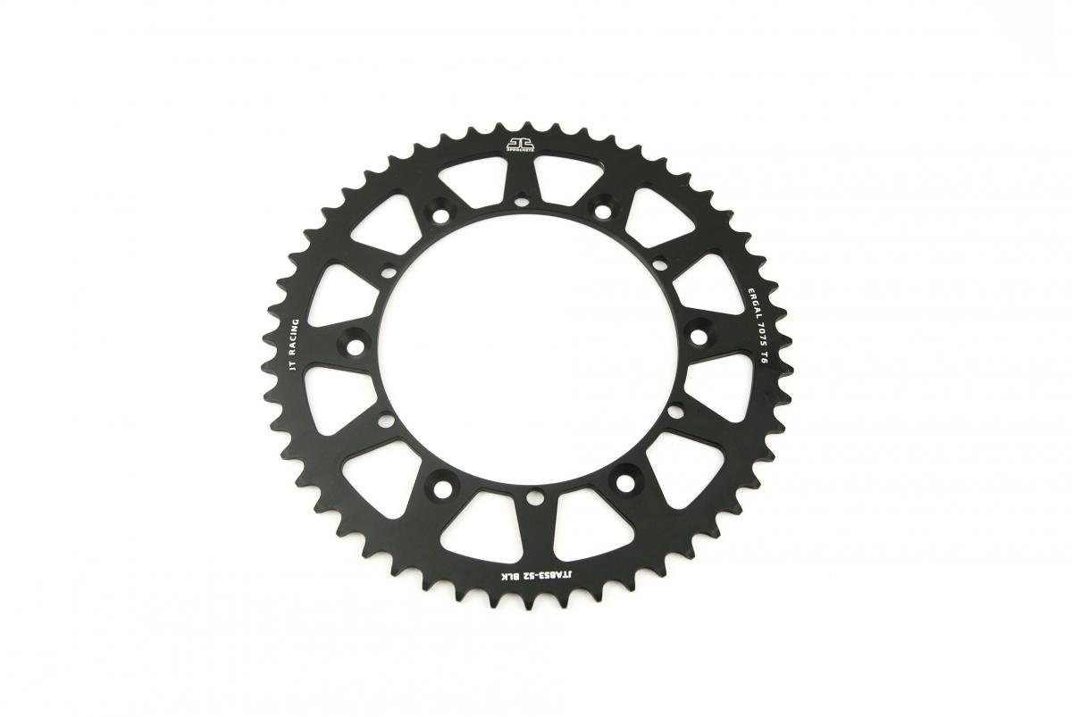 REAR SPROCKET ALLOY BLACK, JTA853.52BLK 7075-T6 Aluminium thumbnail 2