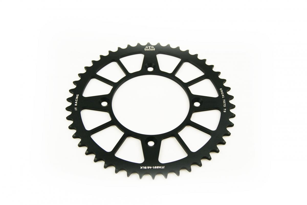REAR SPROCKET JTA891.46BLK BLACK, ROAD KTM ALLOY thumbnail 2