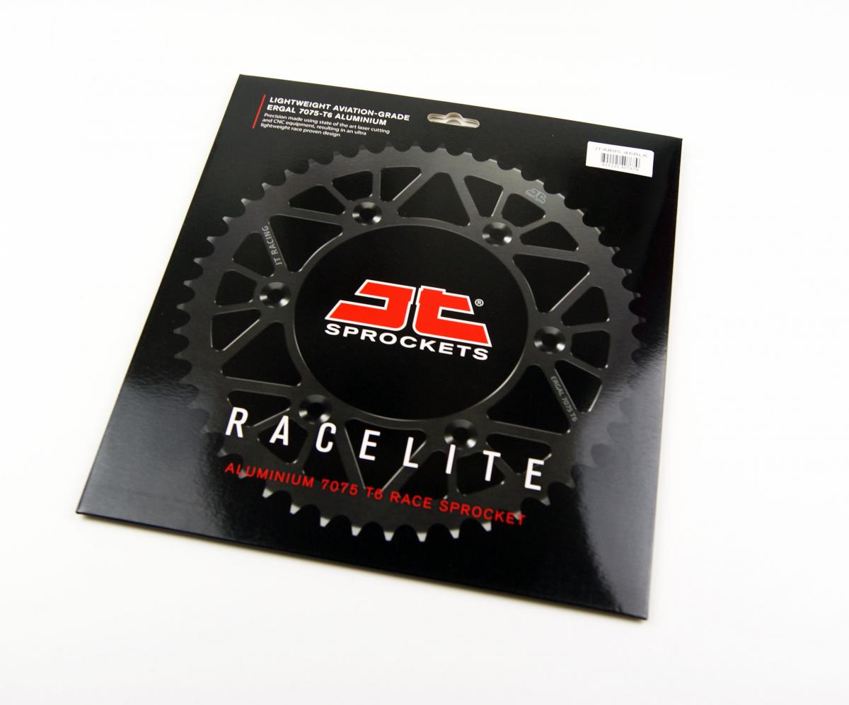 REAR SPROCKET ALLOY BLACK 441, JTA895.46BLK 7075-T6 Aluminium thumbnail 3