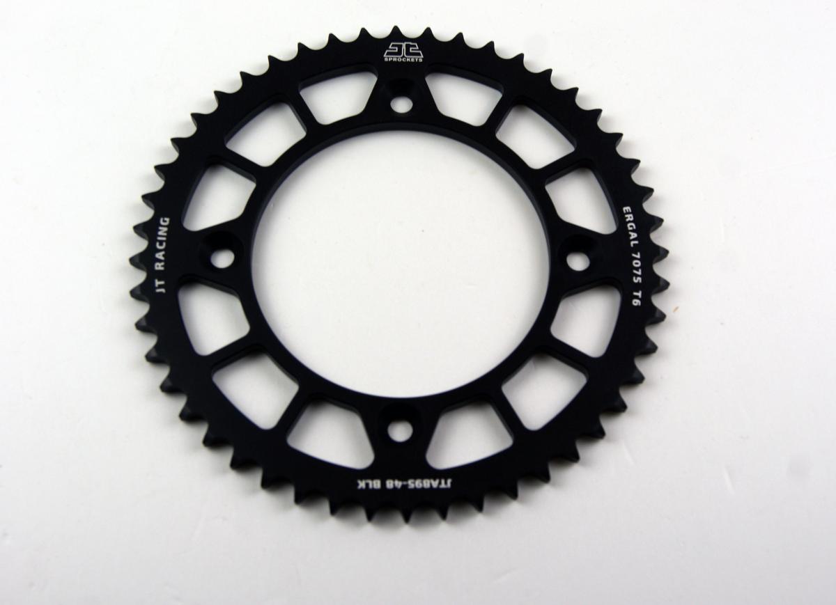 REAR SPROCKET ALLOY BLACK 441, JTA895.48BLK 7075-T6 Aluminium thumbnail 3