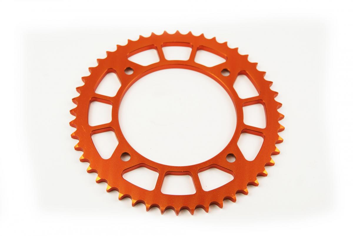 REAR SPROCKET ALLOY ORANGE 441, JTA895.48ORG 7075-T6 Aluminium thumbnail 2