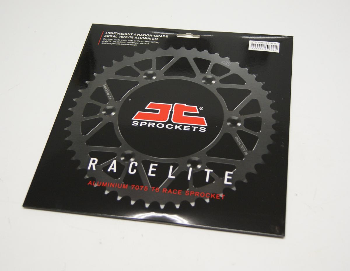 REAR SPROCKET ALLOY BLACK 441, JTA895.49BLK 7075-T6 Aluminium thumbnail 3