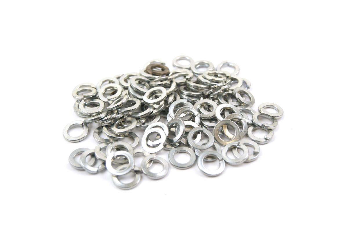 M10 SPLIT L/ WASHER BZP PK/100 image 1