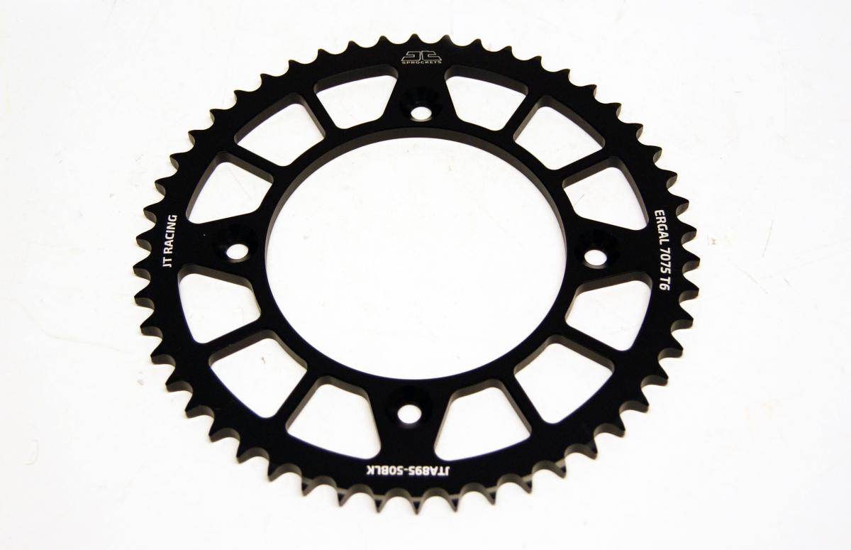 REAR SPROCKET ALLOY BLACK 441, JTA895.50BLK 7075-T6 Aluminium thumbnail 3