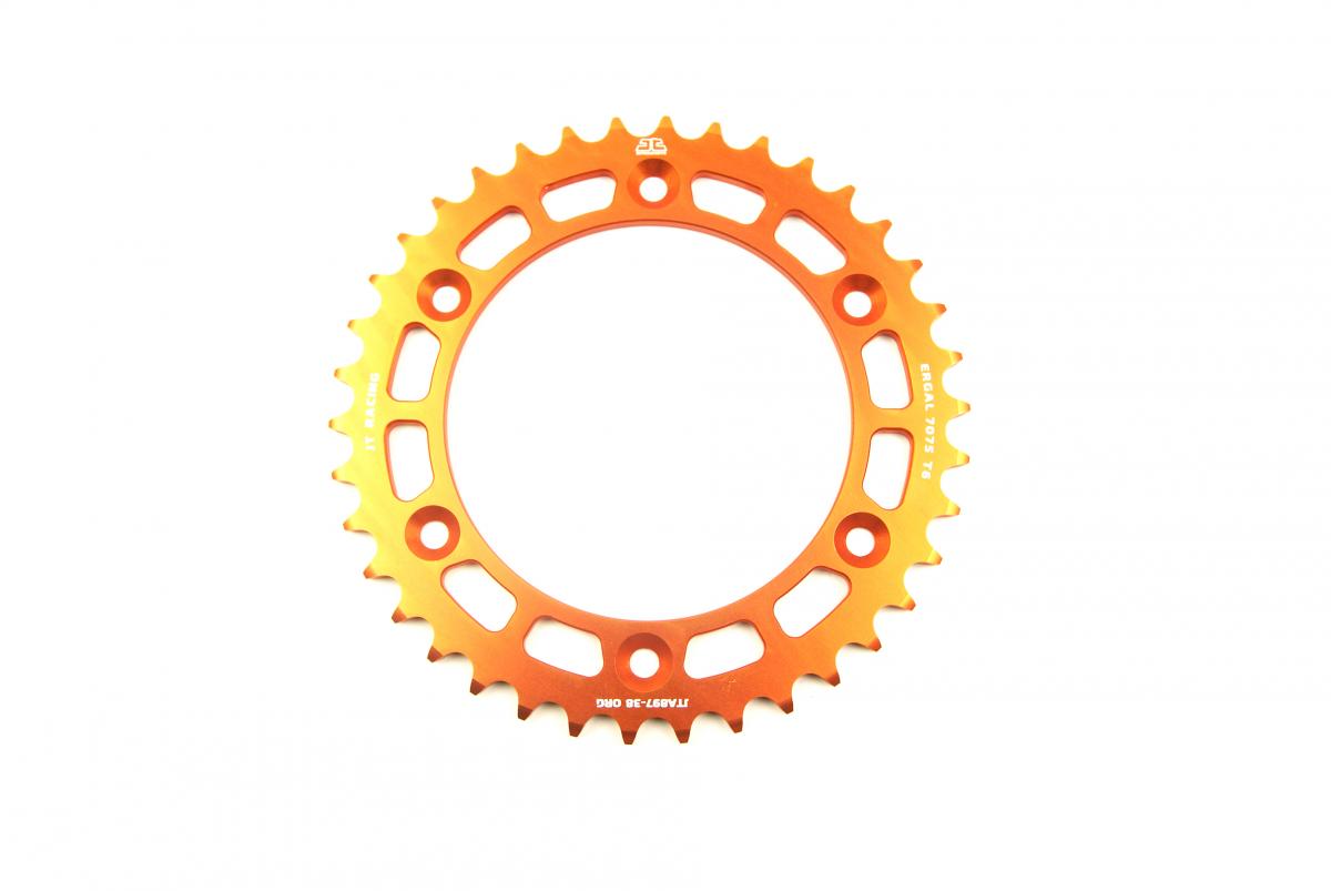 REAR SPROCKET ALLOY ORANGE, JTA897.38ORG thumbnail 2