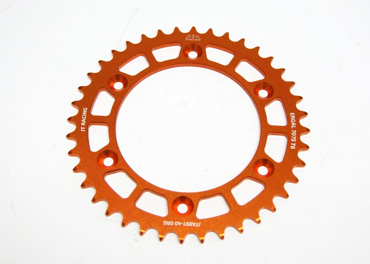 REAR SPROCKET ALLOY ORANGE, JTA897.40ORG thumbnail 2