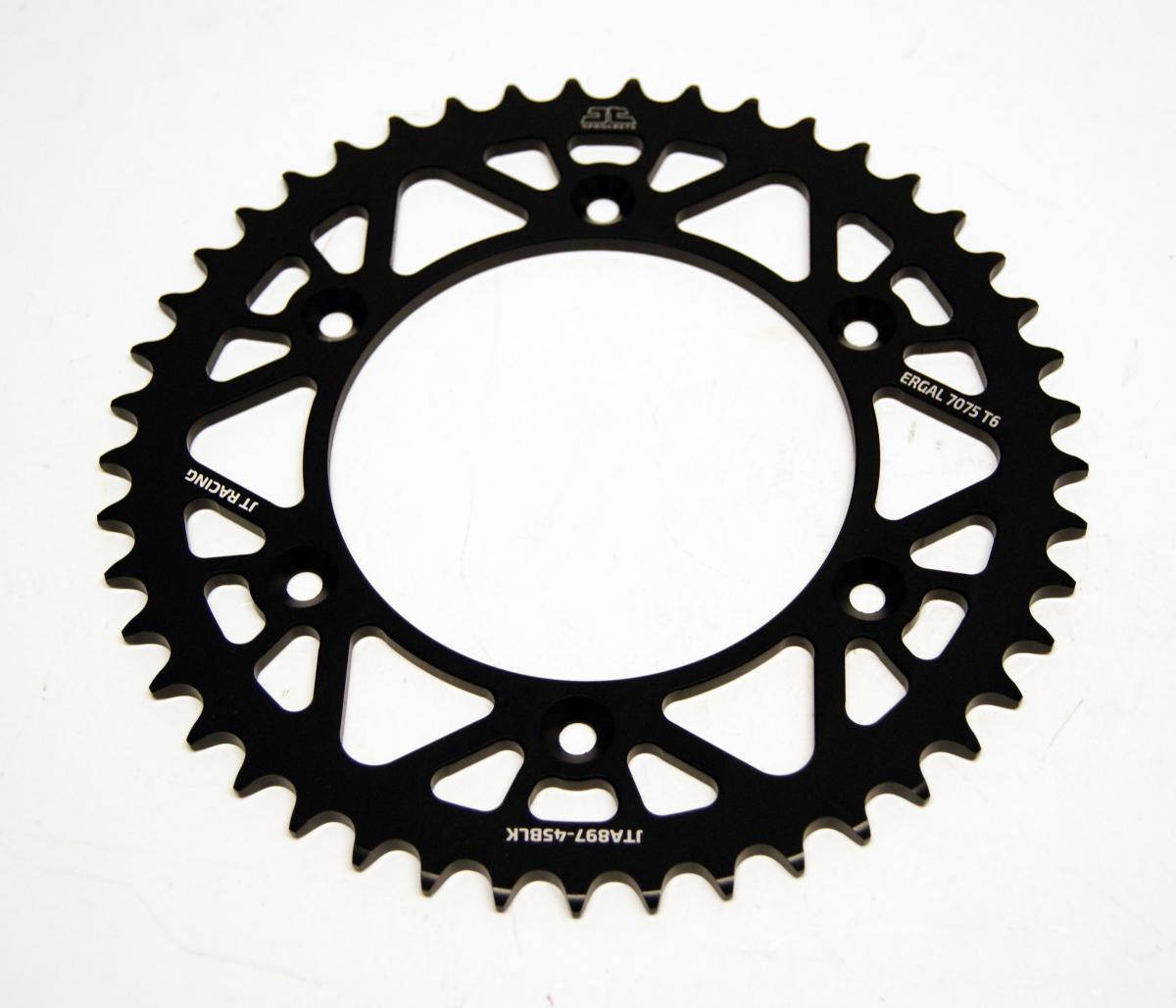 REAR SPROCKET ALLOY BLACK, JTA897.45BLK thumbnail 2
