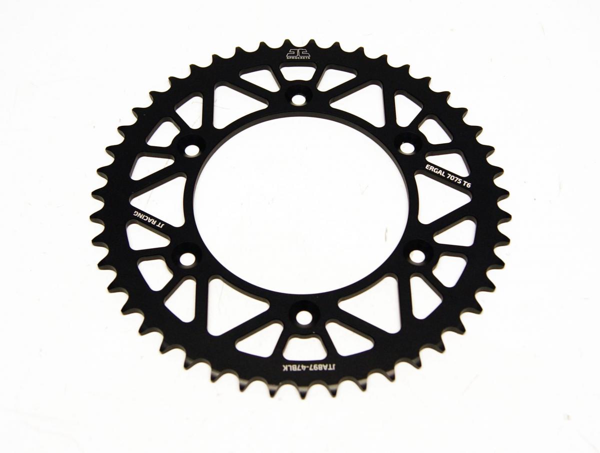 REAR SPROCKET ALLOY BLACK, JTA897.47BLK thumbnail 2