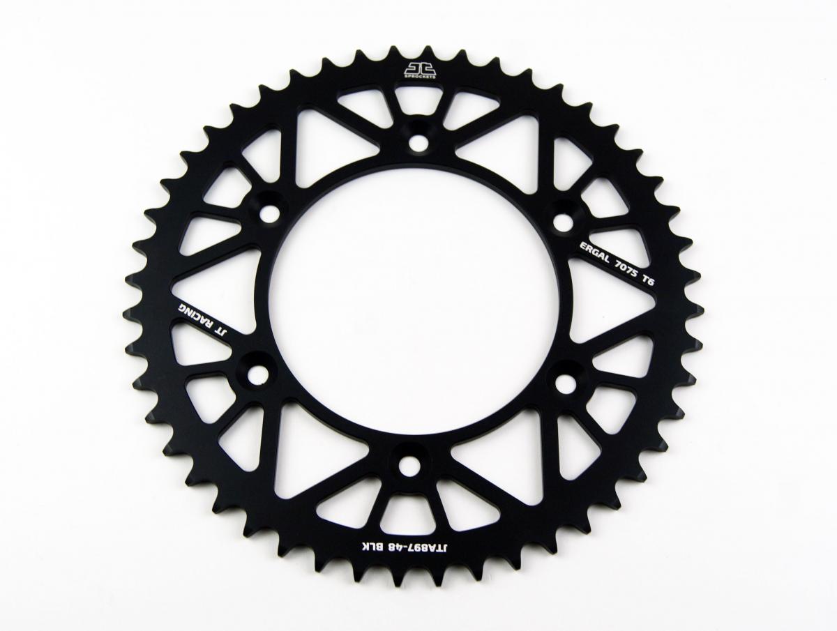 REAR SPROCKET ALLOY BLACK, JTA897.48BLK thumbnail 2