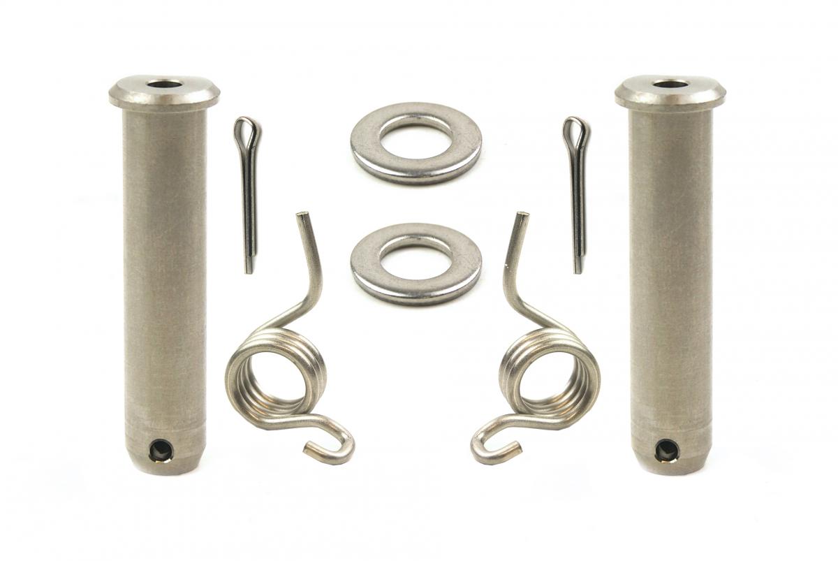 FOOT PEG SPRINGS & PINS CR/CRF, FIR BRAND ASFP-02, CRF 250/450