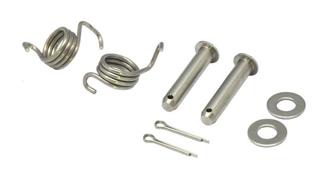 FOOT PEG SPRINGS & PINS XR, FIR BRAND ASFP-06, 250/400/600