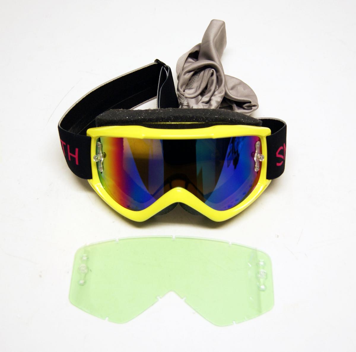 009 SMITH FUEL V.1 MAX CITRON YELLOW, M008302YN991Y - END OF LINE, MIRRORED LENS AND CLEAR LENS thumbnail 2