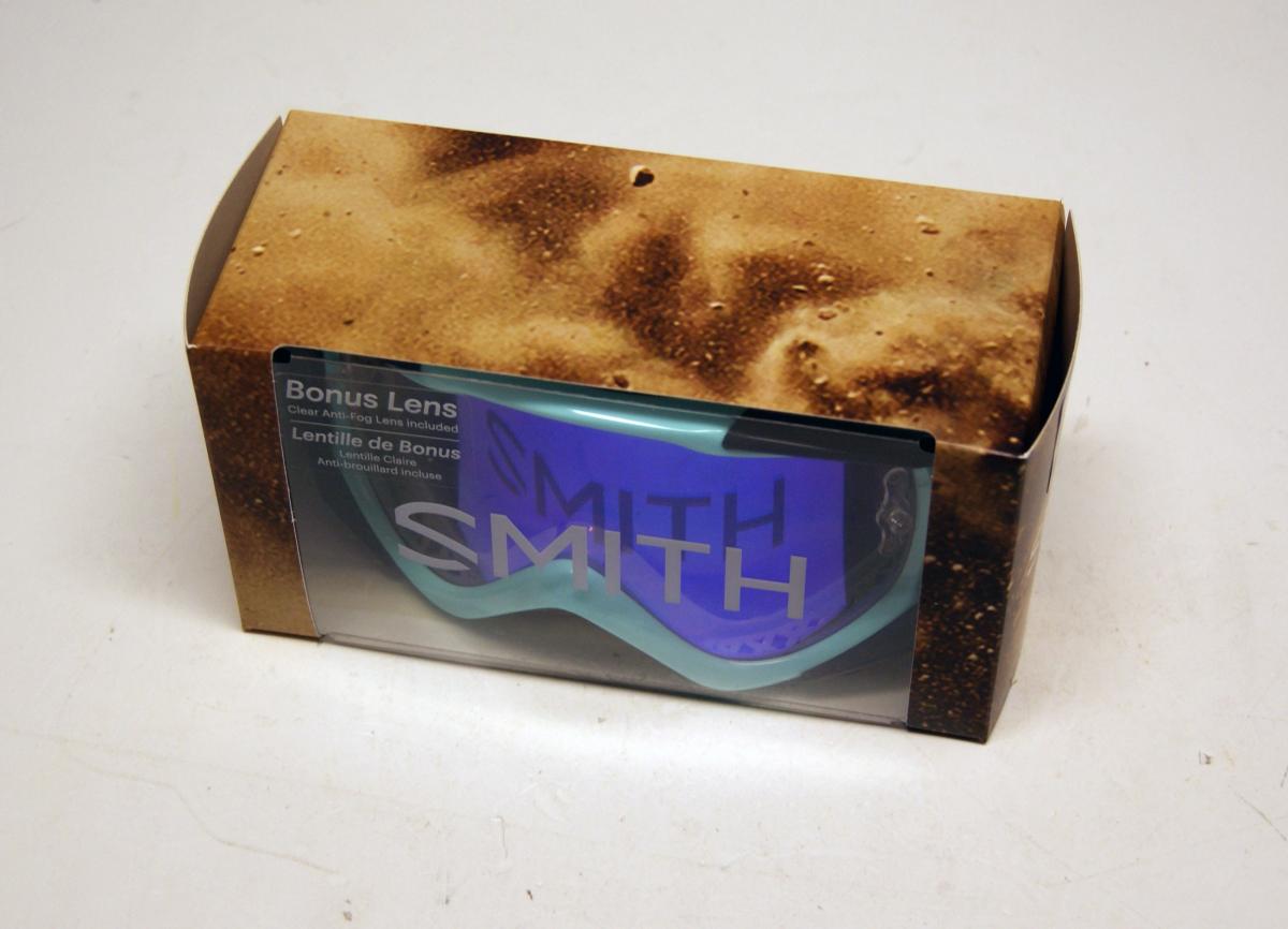 007 SMITH FUEL V.2 ICEBERG BLUE, M0083136099ZF - END OF LINE, MIRRORED LENS AND CLEAR LENS thumbnail 3