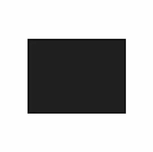 GAZEBO SIDE WALL PANEL PLAIN BLACK 3x3m VELCRO ATTACHMENT
