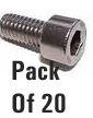 PK/20 M5x12 SS ALLEN CAP, STAINLESS STEEL SCREW thumbnail 6