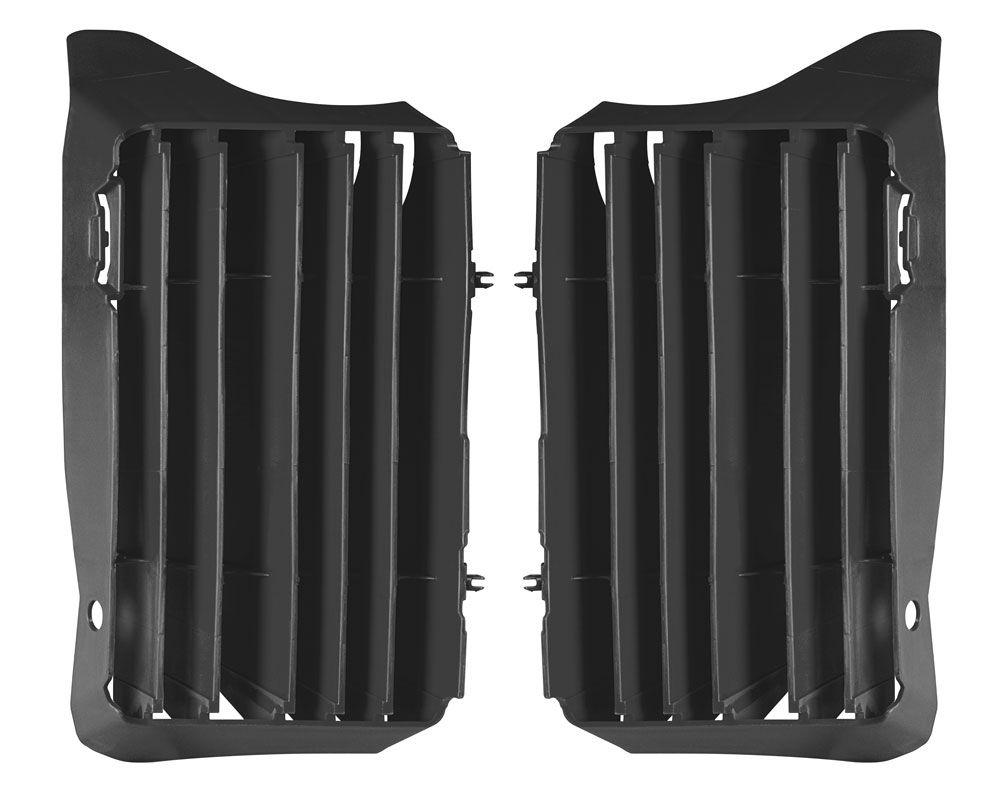 RAD LOUVERS OVERSIZE BLACK, CRF 450R/RWE/RX 2021-25, RTECH R-GRCRFNR0021 image 1