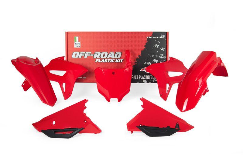 PLASTIC KIT/6 CRF450R 2021-24, RTECH R-KITCRF-RS0-521 OEM image 1