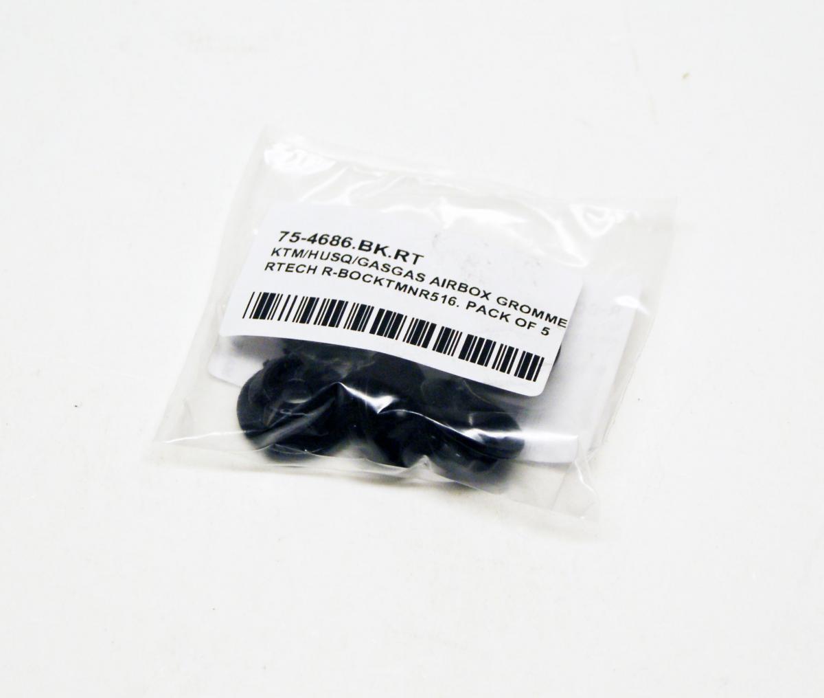 KTM/HUSQ/GASGAS AIRBOX GROMMETS, RTECH R-BOCKTMNR516. PACK OF 5 thumbnail 3