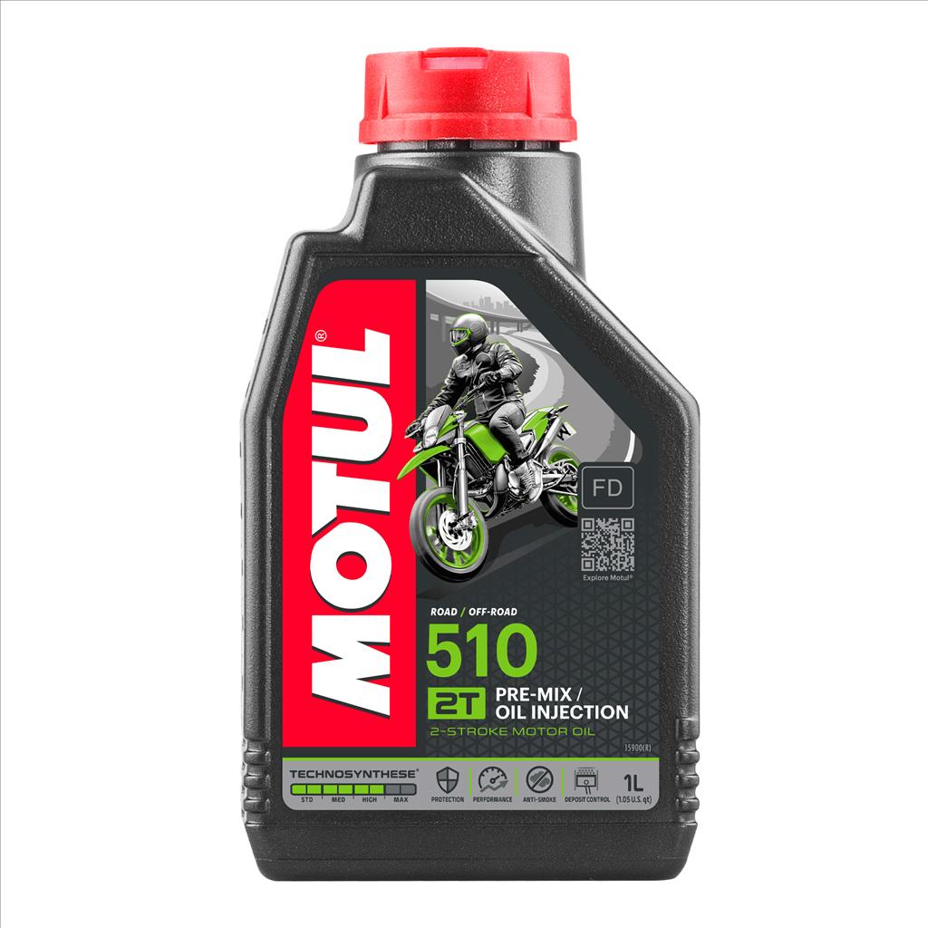 510 2T 1 Litre C, MOTUL 450055, BOX=12, Motorcycle, TECHNOSYNTHESE image 1