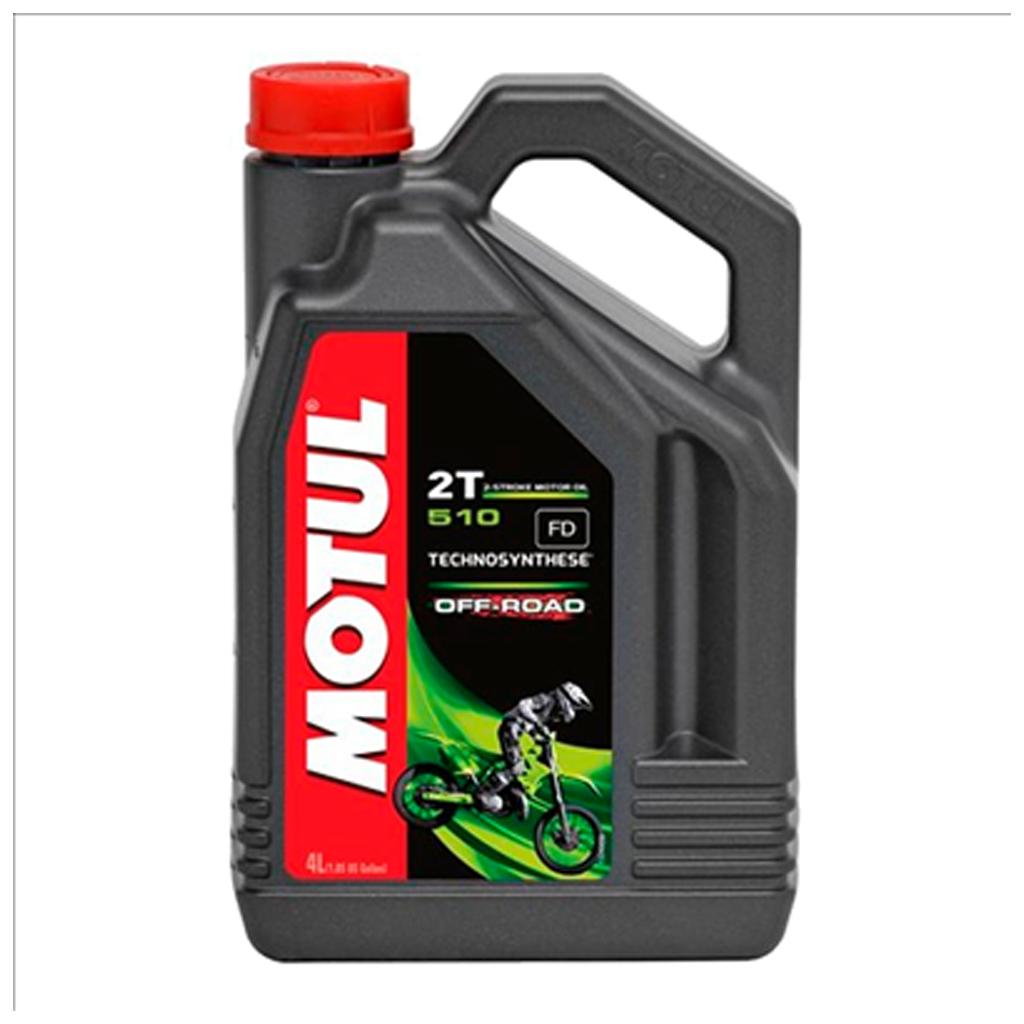 OFFER 450056, 510 2T OFF ROAD 4 Litre, MOTUL 450063, BOX=4 Motorcycle, TECHNOSYNTHESE image 1