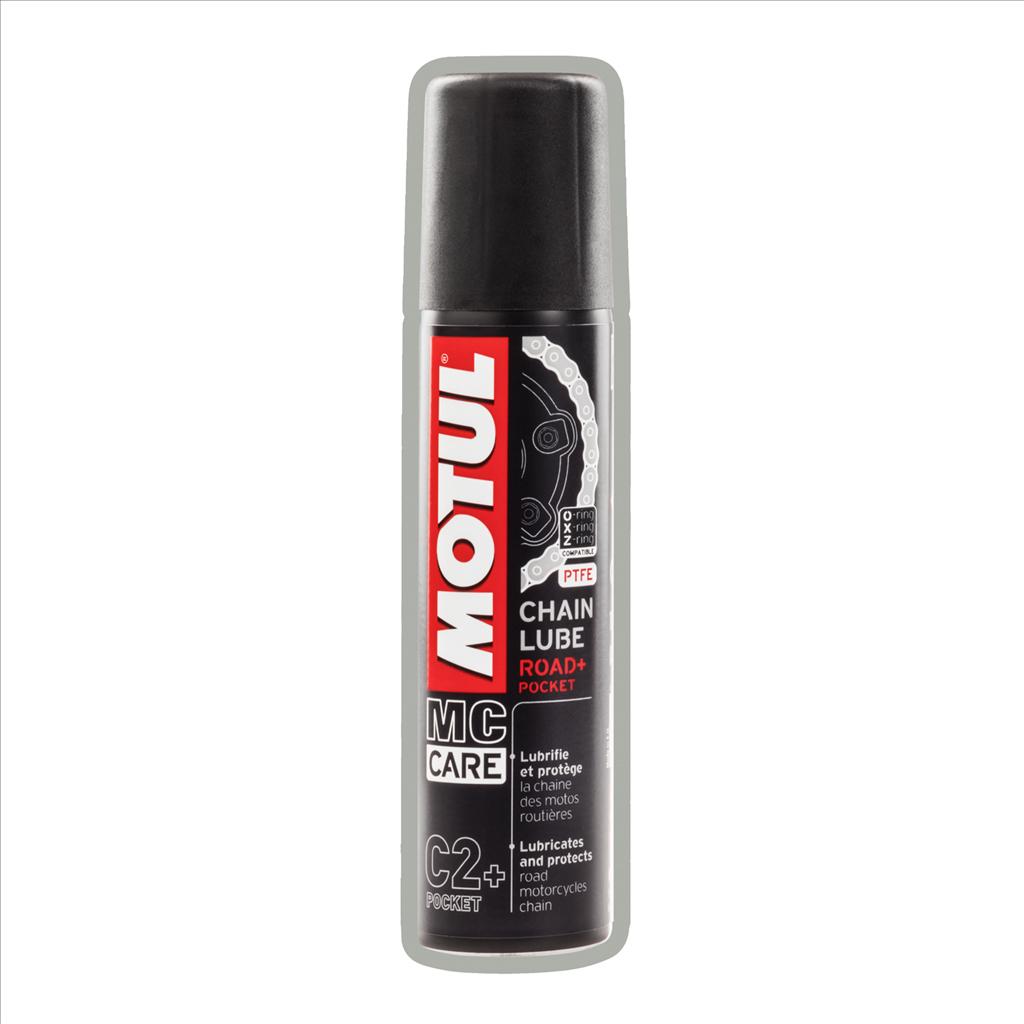 C2+ CHAIN LUBE ROAD+ POCKET 100ml DE, MOTUL 450377, BOX=12, Specialities, Maintenance image 1