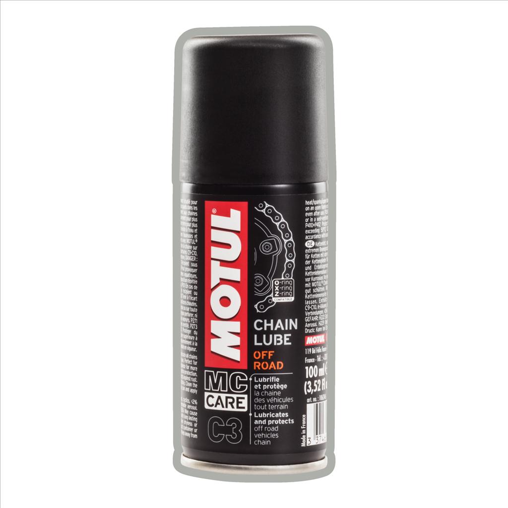 C3 CHAIN LUBE OFF ROAD 100ml, MOTUL 450133, BOX=12, Specialities, Maintenance image 1