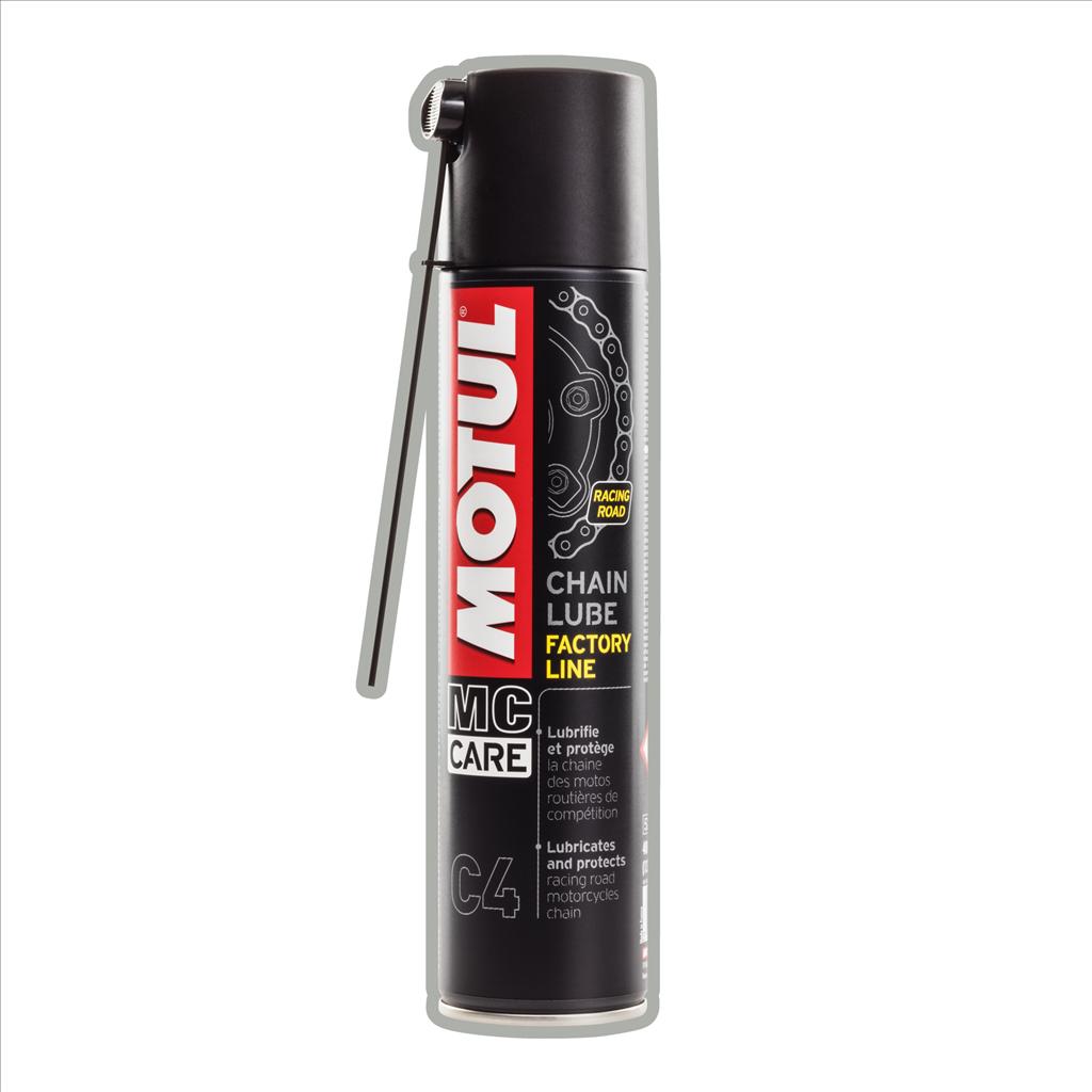 C4 CHAIN LUBE FL 400ml, MOTUL 450134, BOX=12, Specialities, Maintenance image 1